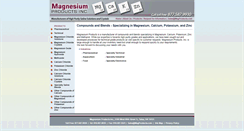 Desktop Screenshot of magproducts.com