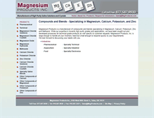 Tablet Screenshot of magproducts.com